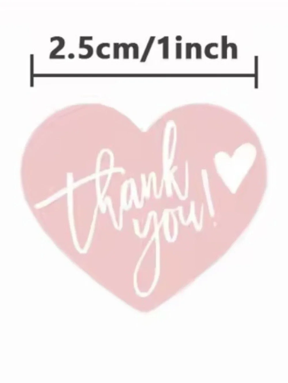 2/$13 Thank You Packaging Stickers 100Pcs